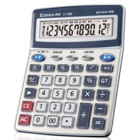 齐心 C-1366 计算器 大台 全能语音王