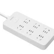 齐心 PCP-WZ648 延长线插座插板 插线板 6位30孔 总控全长5米