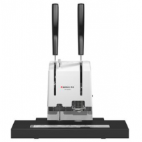 齐心 CM-3008S 宽板省力财务装订机40mm 黑白