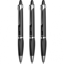 齐心 X1 太空灵感笔 双珠子弹头 0.5mm 中性笔  12支/盒